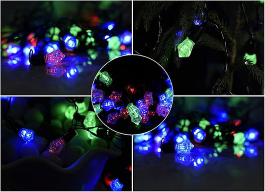 1+1 CADOU Instalatie de Craciun tip liniara, 5 m, 40 leduri SMD, Multicolora