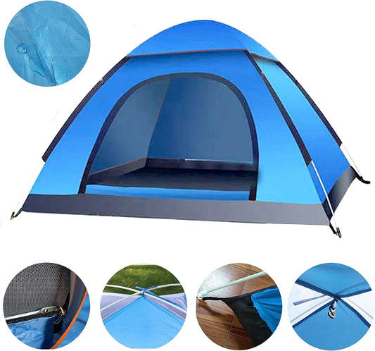 Cort camping , impermeabil, protectie UV, 2 usi