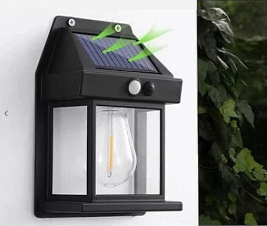 Set 5 Lampi solare de perete cu senzor de miscare Led IP65 3W 3.7v