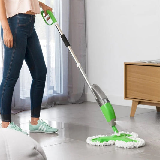 Mop triplu cu pulverizator, Spray Mop 600 ml