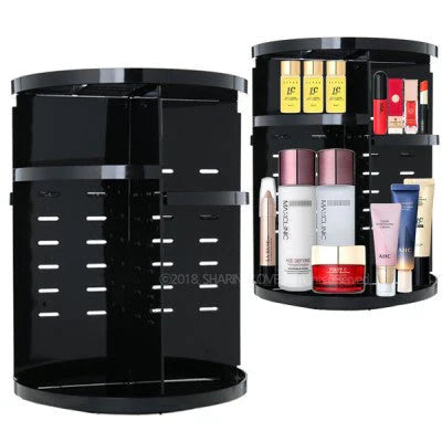 Organizator rotativ pentru cosmetice - 360 grade