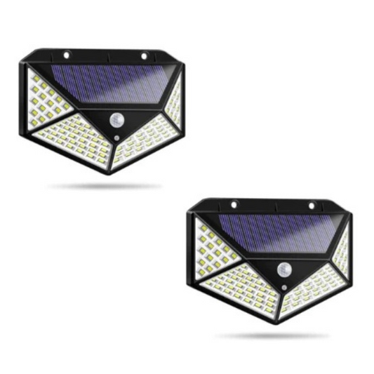 Set Lampi solare cu senzor de miscare, 100 LED