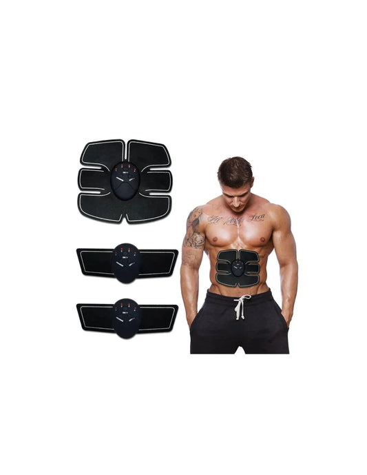 Aparat fitness cu electrostimulare pentru abdomen, brate, talie și picioare
