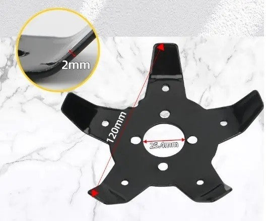 Disc 2in1 motocoasa, pentru plivit, indepartare buruieni