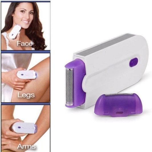 Epilator reincarcabil cu lumina, tehnologie Sensa-Light, Finishing Touch Yes