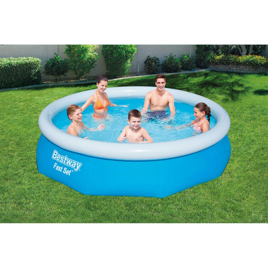 Piscina gonflabila BestWay, 305 cm, H 76 cm, capacitate 3.8 m³, accesorii incluse