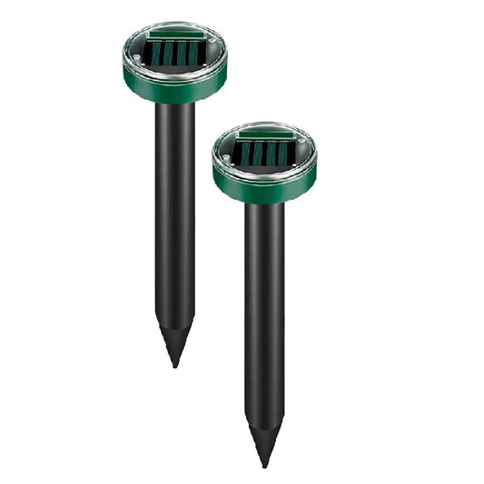 1+1 CADOU Aparat Cu Incarcare Solara Anti Daunatori, Pentru Cartite, Gradina, Cu Tarus, Verde