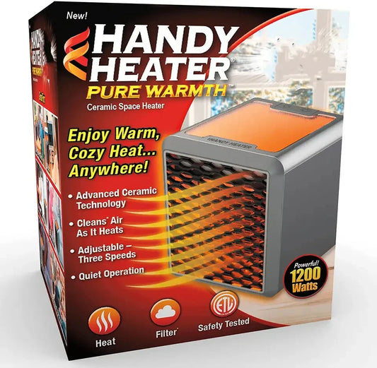 Aparat de Incalzit Electric Handy Heater Pure Warmth cu Protectie 1500 W