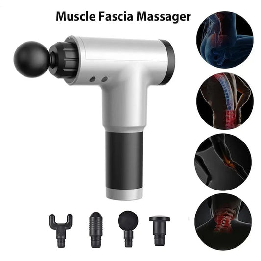 Aparat de Masaj Profesional Electric - Terapie Musculara Avansata cu Baterie Lithium-Ion